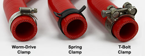Worm-Drive Clamps, Spring Clamps and T-Bolt Clamps